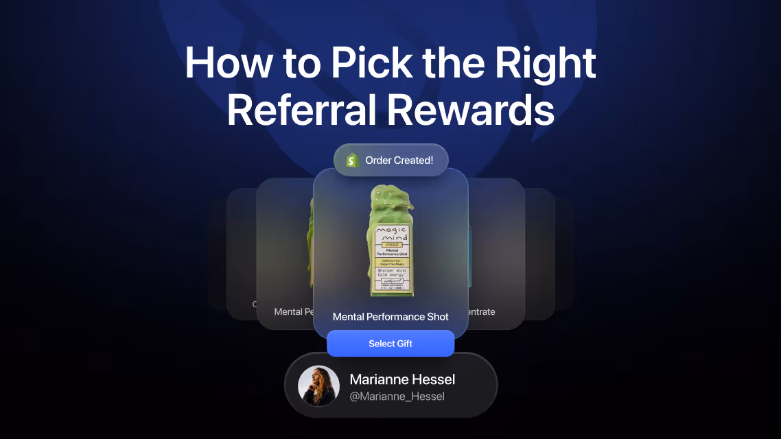 How to Pick the Right Referral Rewards