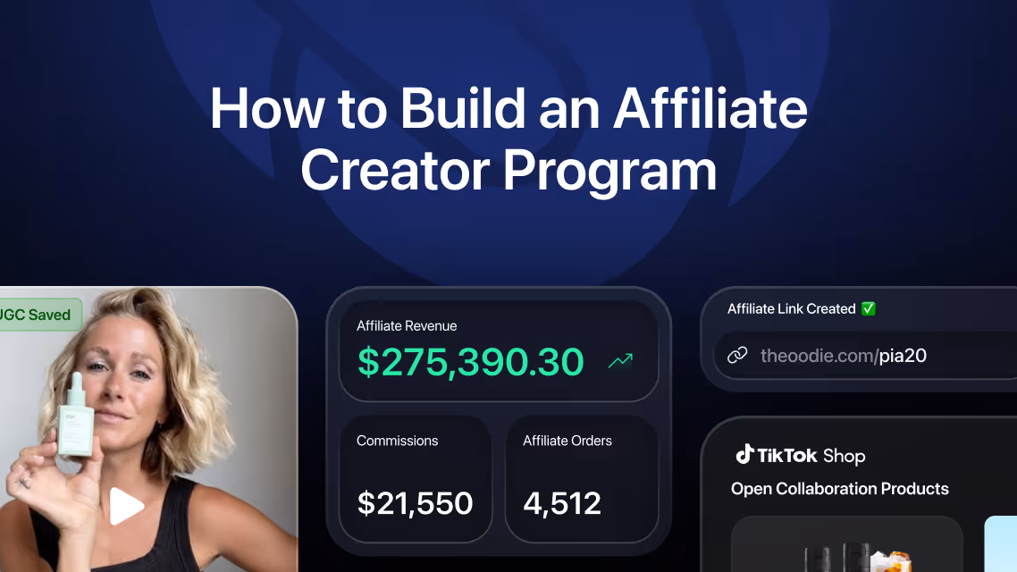 How to Build an Affiliate Creator Program