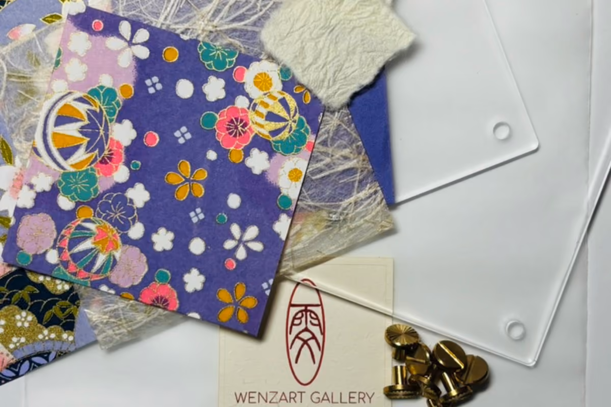 Mindful Folds corporate wellness origami workshop WenzArt kit