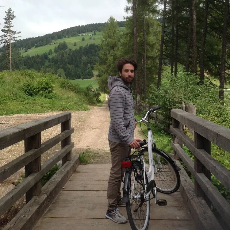 Pio, Destination Manager Italy, owning the trail