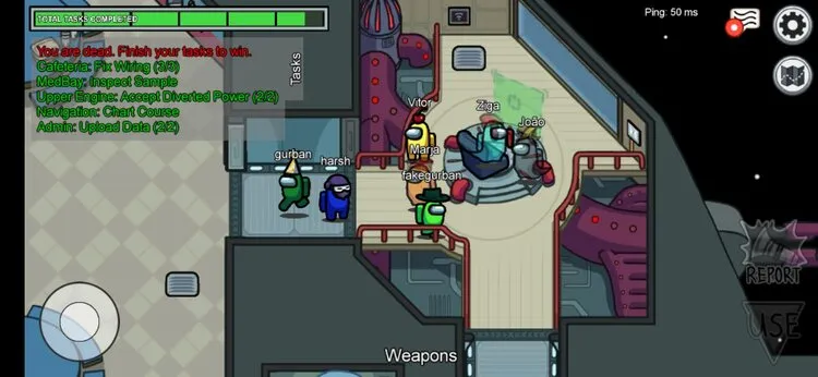 Screenshot from Among Us.