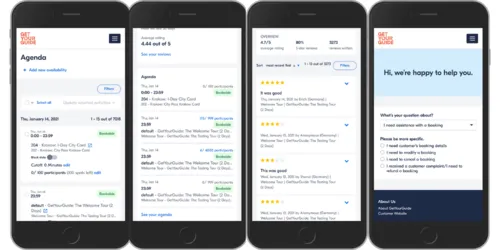 All migrated pages were built mobile-first with focus on Mobile UX.