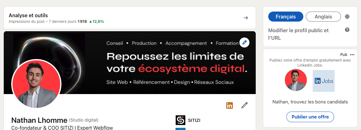 url linkedin profil linkedin