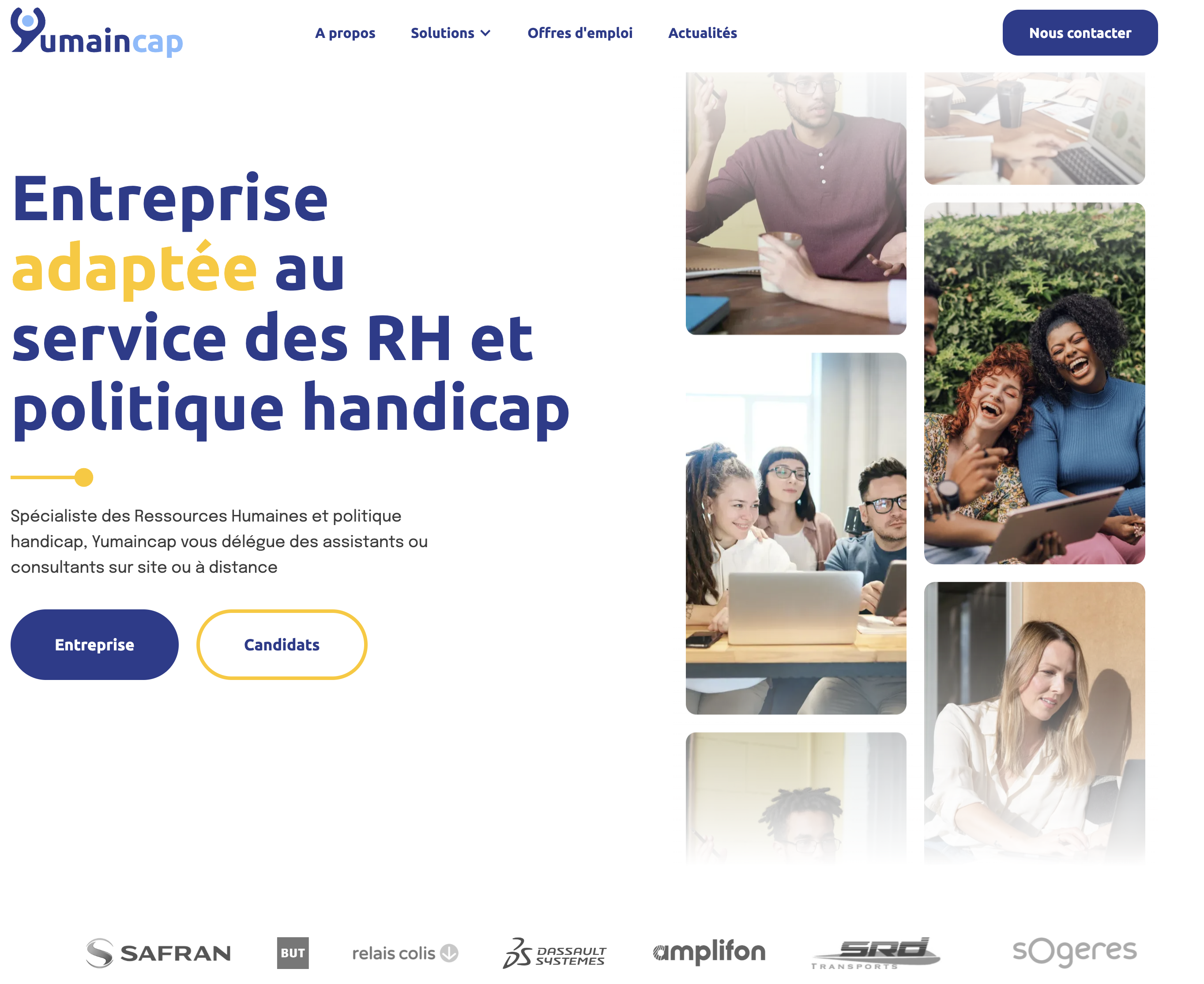 capture d'écran - prix d'un site vitrine 