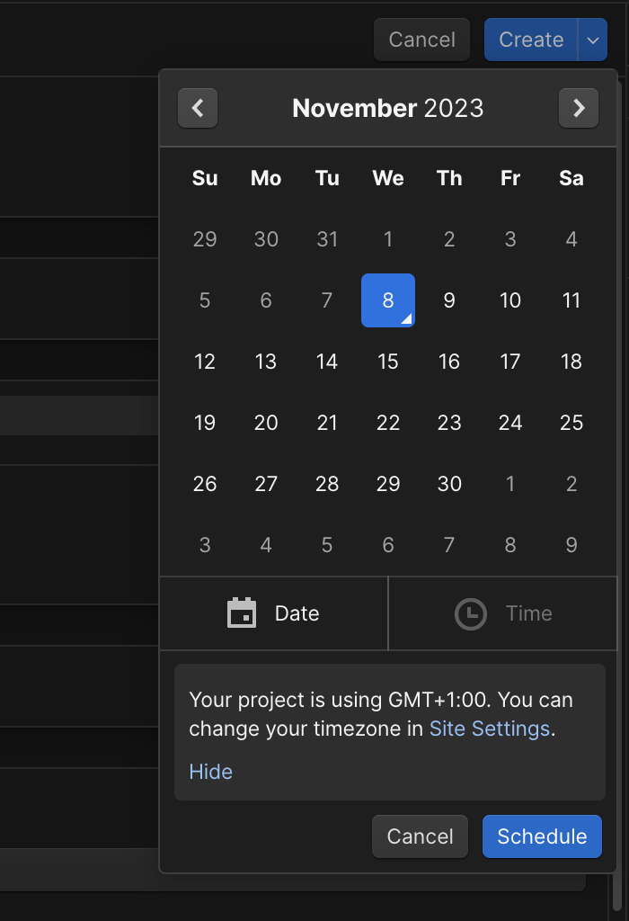Programmation article webflow