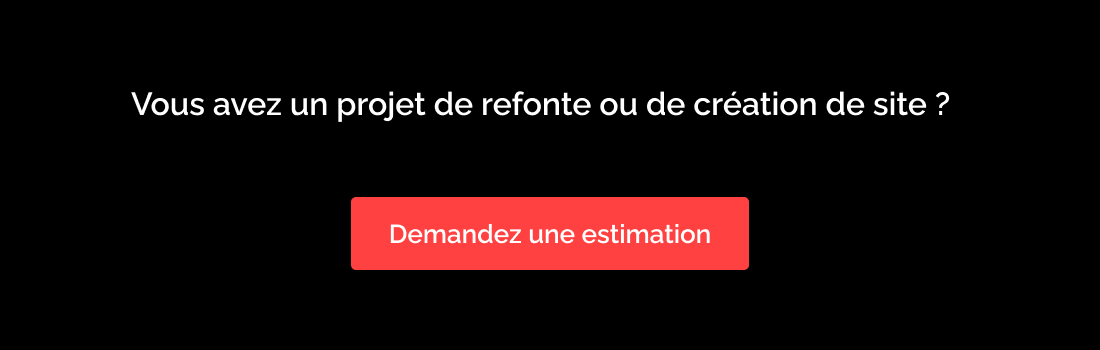 Bannière projet création de site 