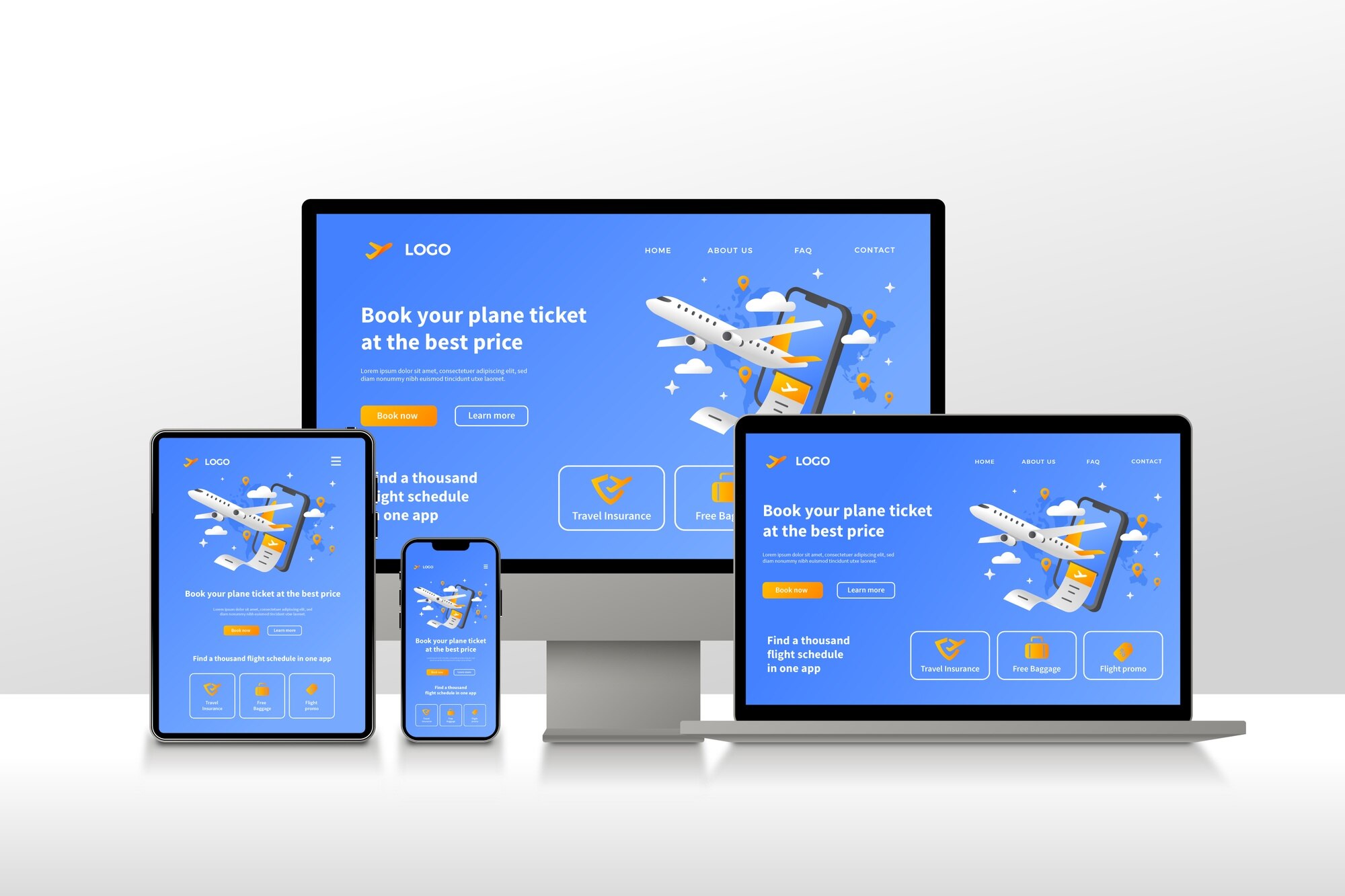 Image responsive adaptabilité toutes tailles d'écran 