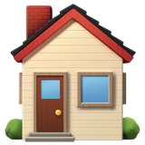 house emoji from Apple