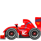 racing car Apple emoji icon
