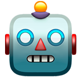 robot Apple emoji icon