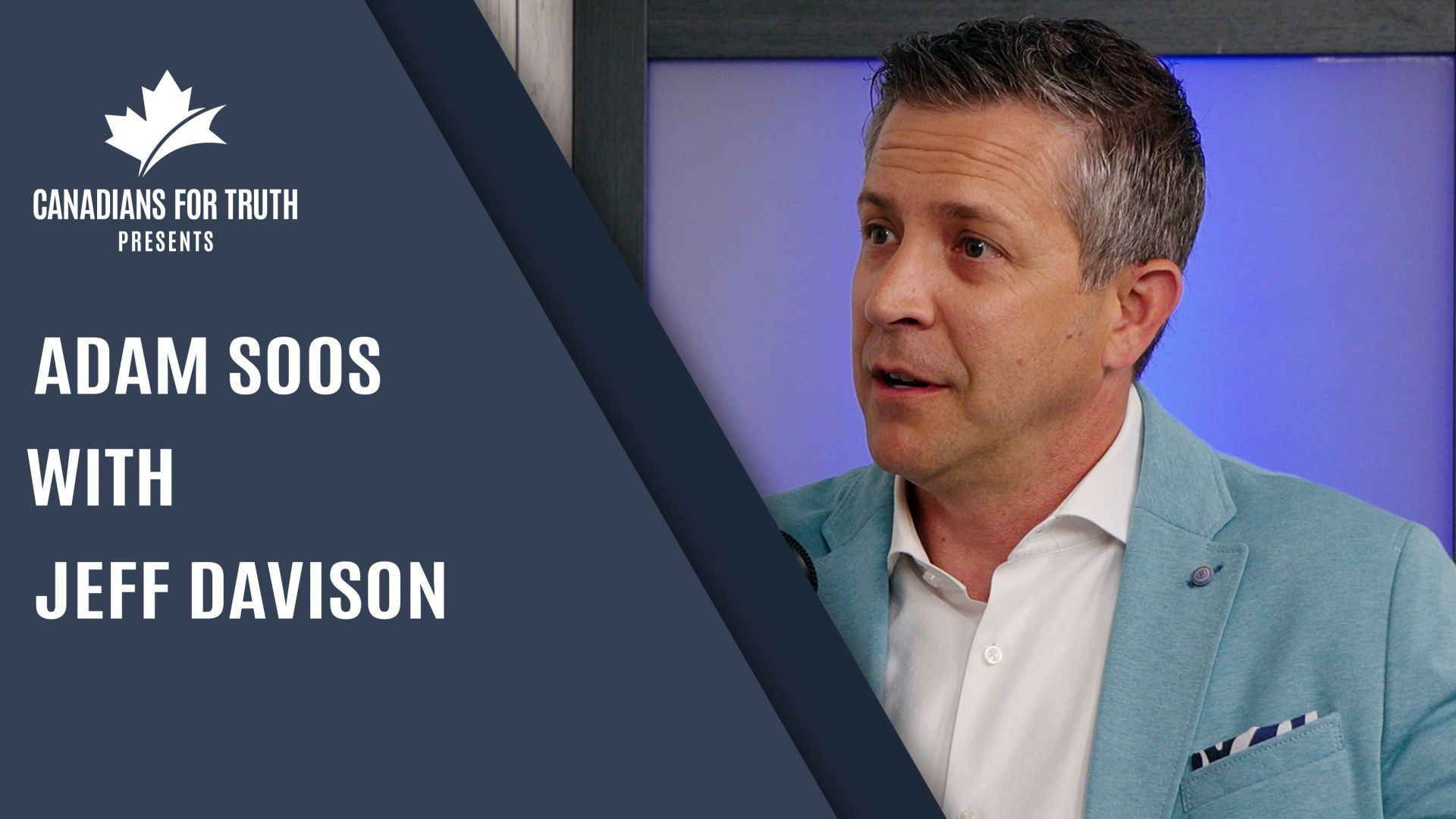 THE ADAM SOOS SHOW - Calgary Mayoral Candidate Jeff Davison