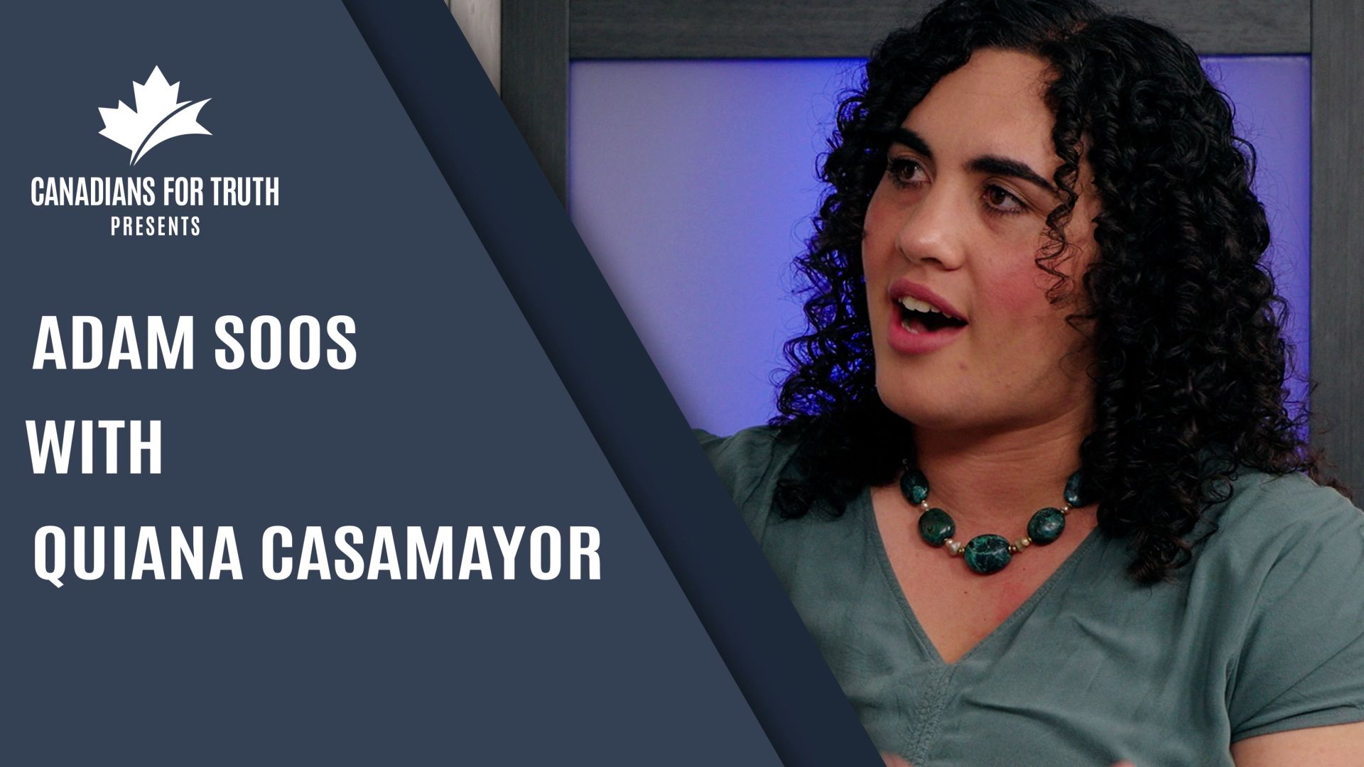 THE ADAM SOOS SHOW - Quiana Casamayor from the Canadian Centre for Bio-Ethical Reform on Abortion