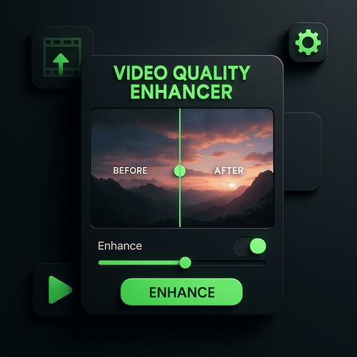 Video Quality Enhancer – Sharpen & Upscale Clips