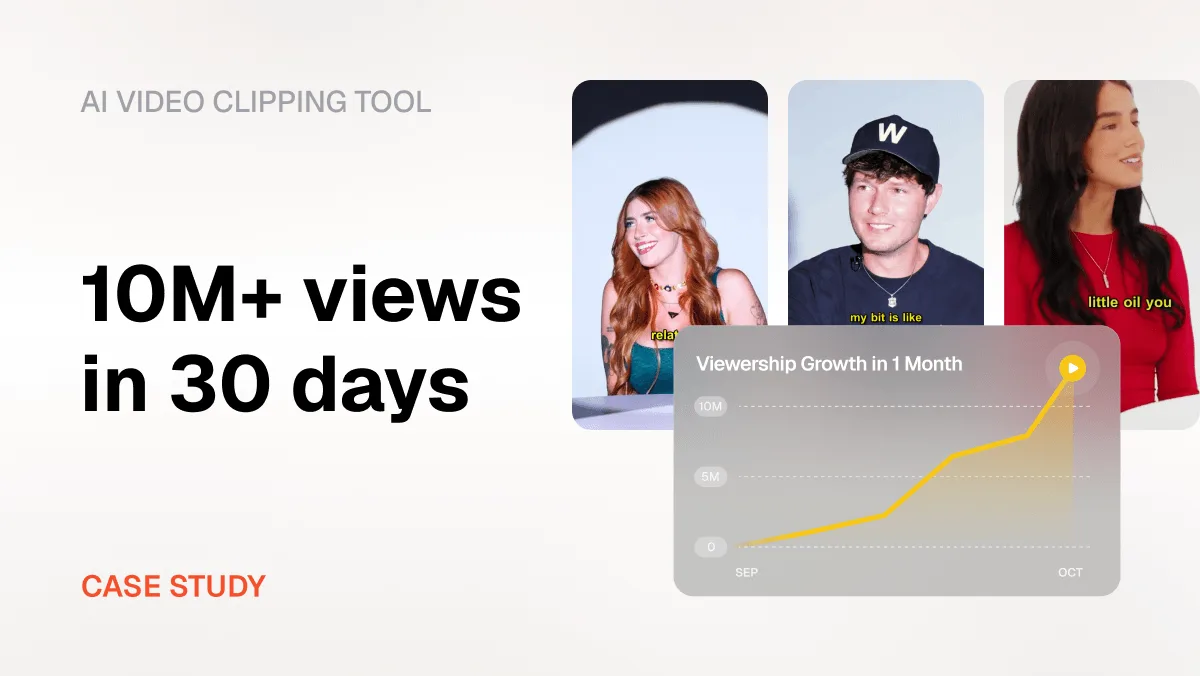 How creators are earning 10M+ views in 1 month using video clipping 