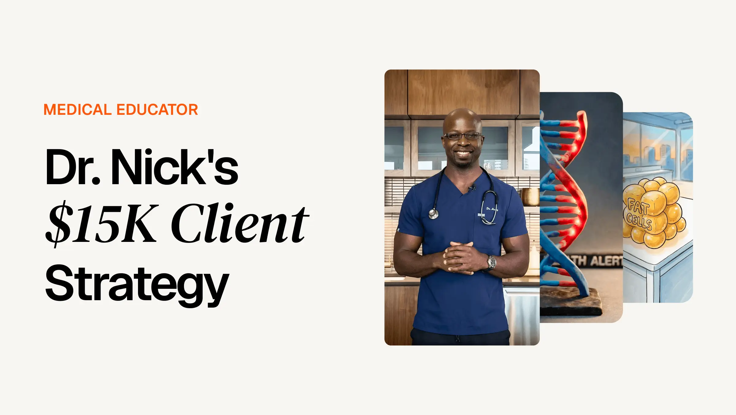 47K to 300K: How Dr. Nick Turns Research Into $15K Clients