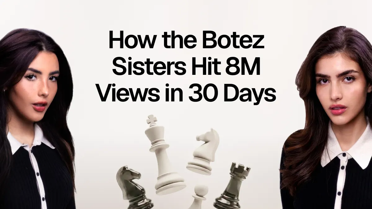 How the Botez Sisters Hit 8M Views in 30 Days