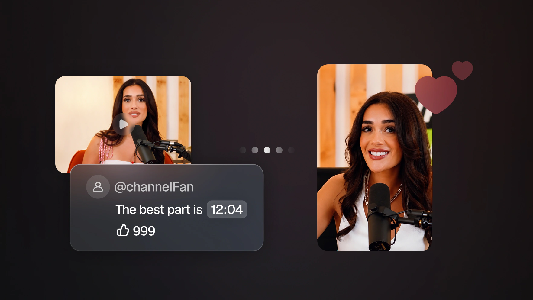 Clip every moment your fans timestamp in the comments
