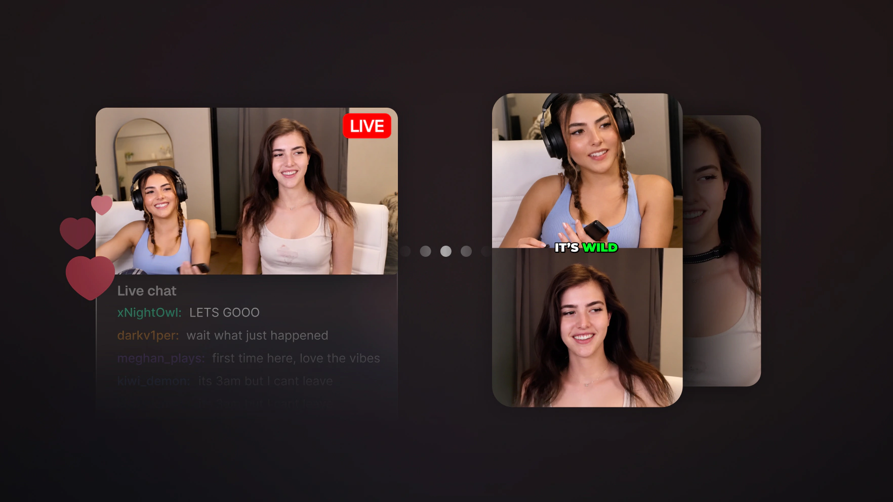 Clip the moments your live chat exploded
