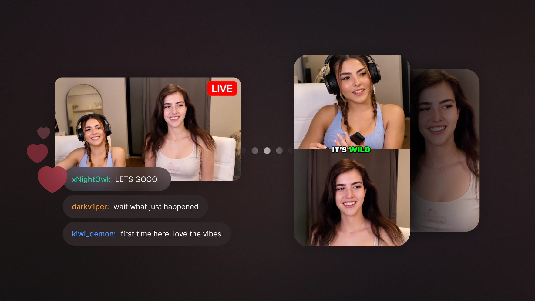 Clip the moments your live chat exploded
