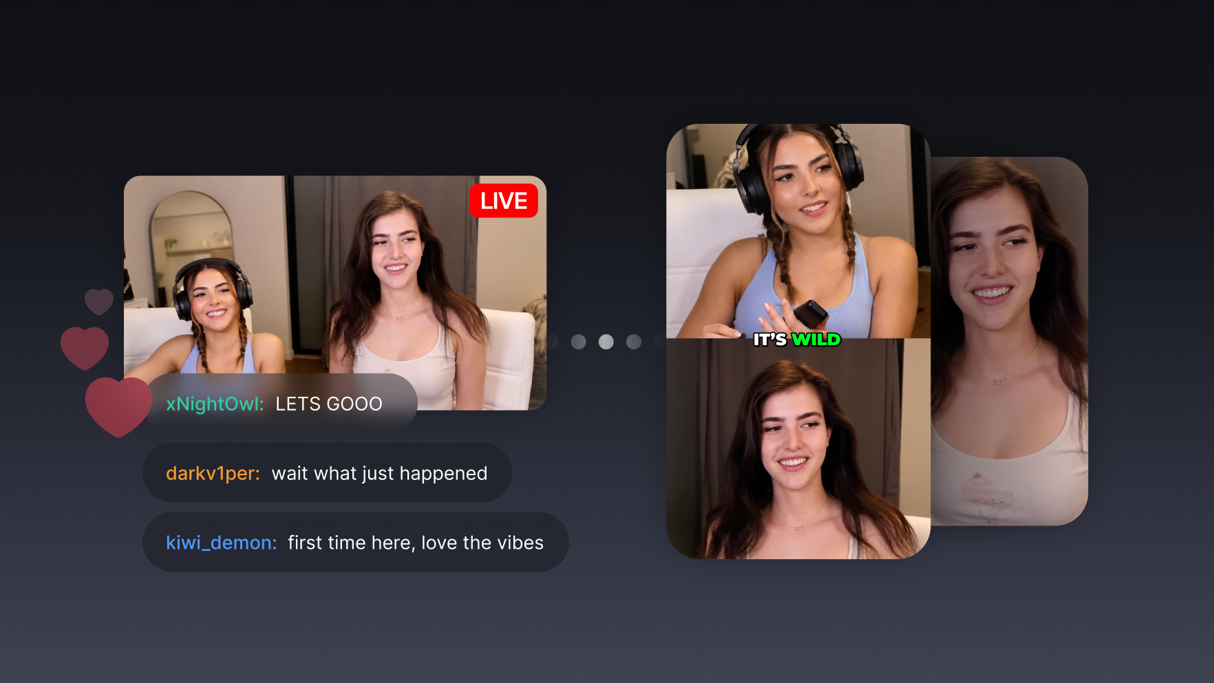Clip the moments your live chat exploded