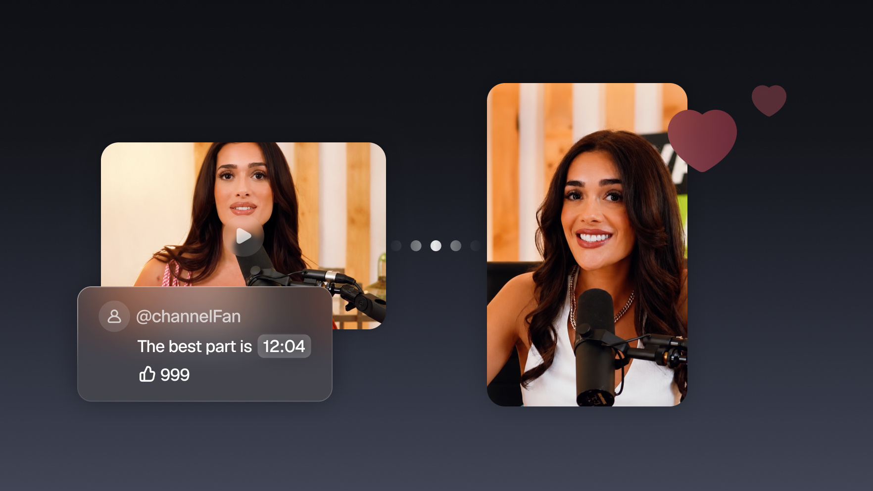 Clip every moment your fans timestamp in the comments