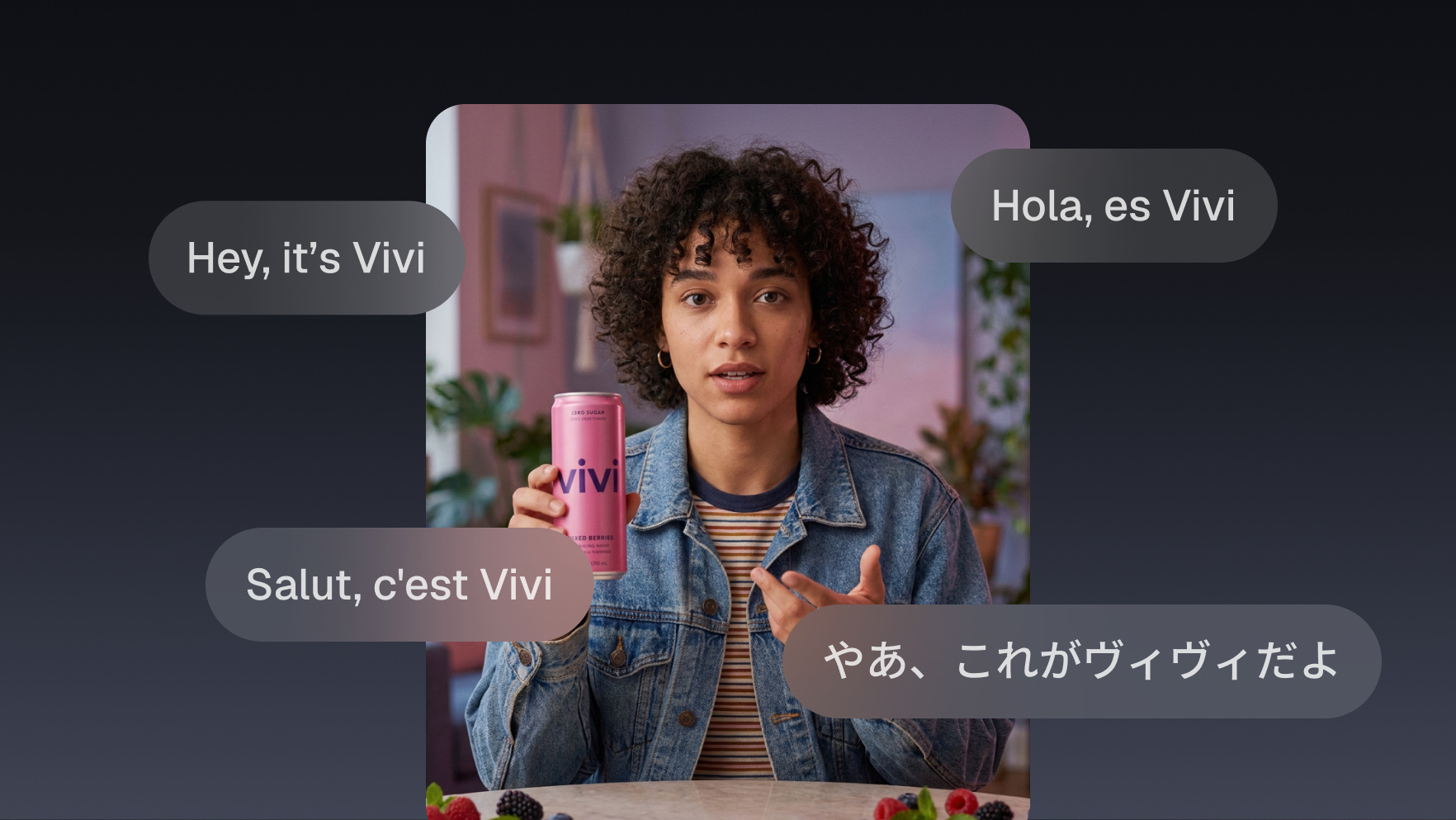 Turn one product video into three language markets
