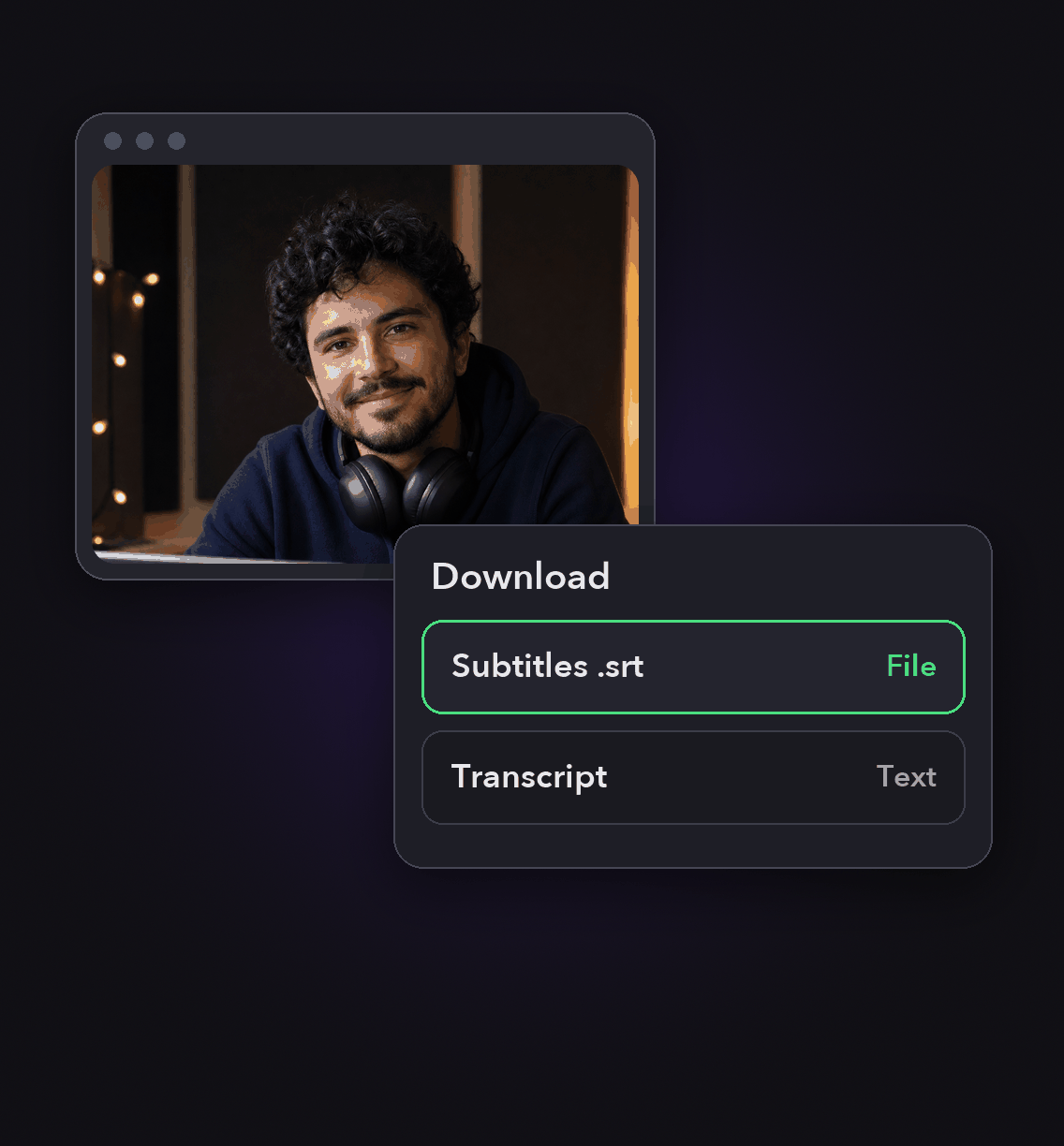 Get the file formats editors expect: export options for a finished clip