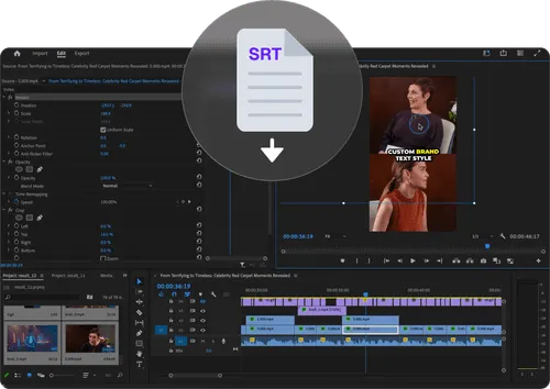 Adjust captions