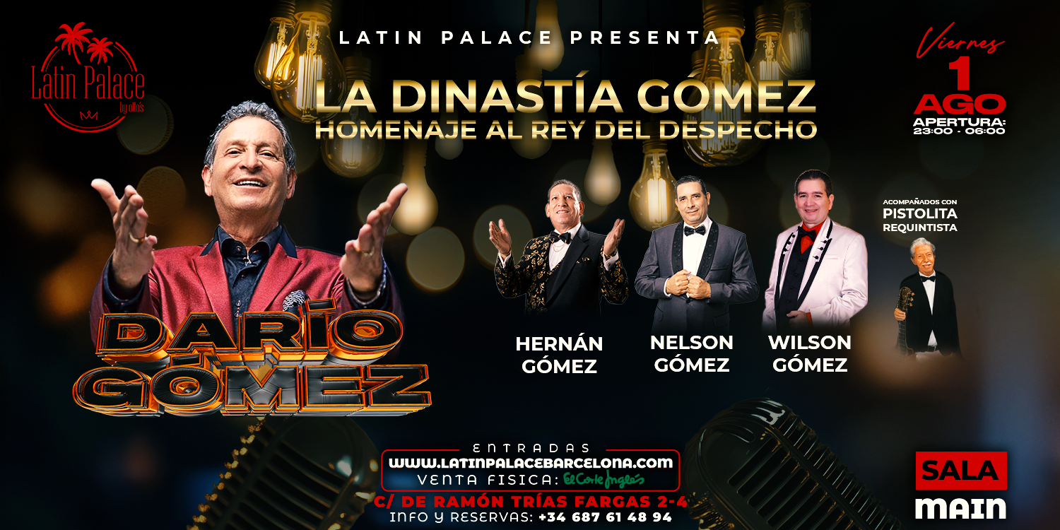 HOMENAJE A DARÍO GOMEZ