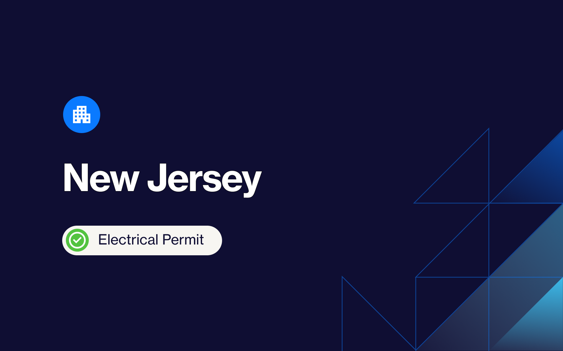electrical permit NJ