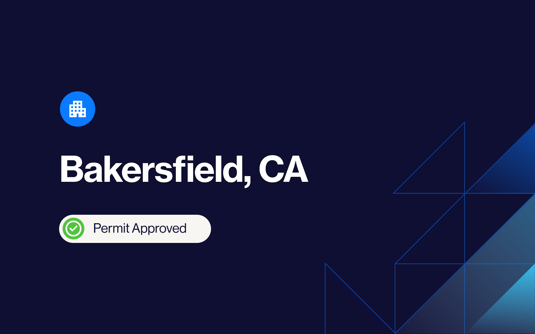 Bakersfield building permit