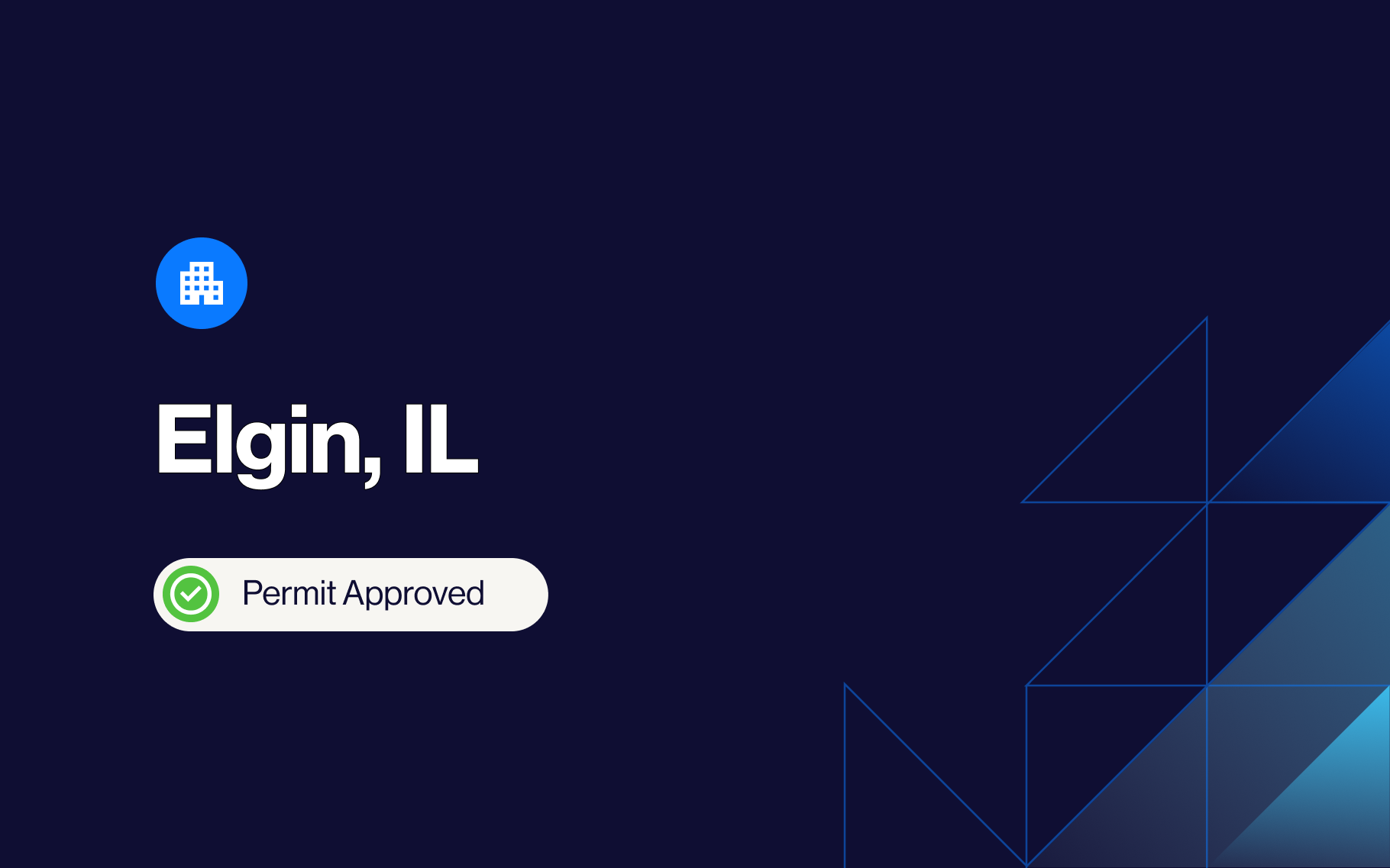 Elgin building permit