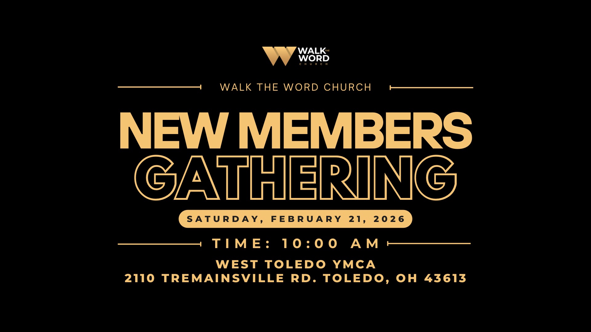 New Members Gathering