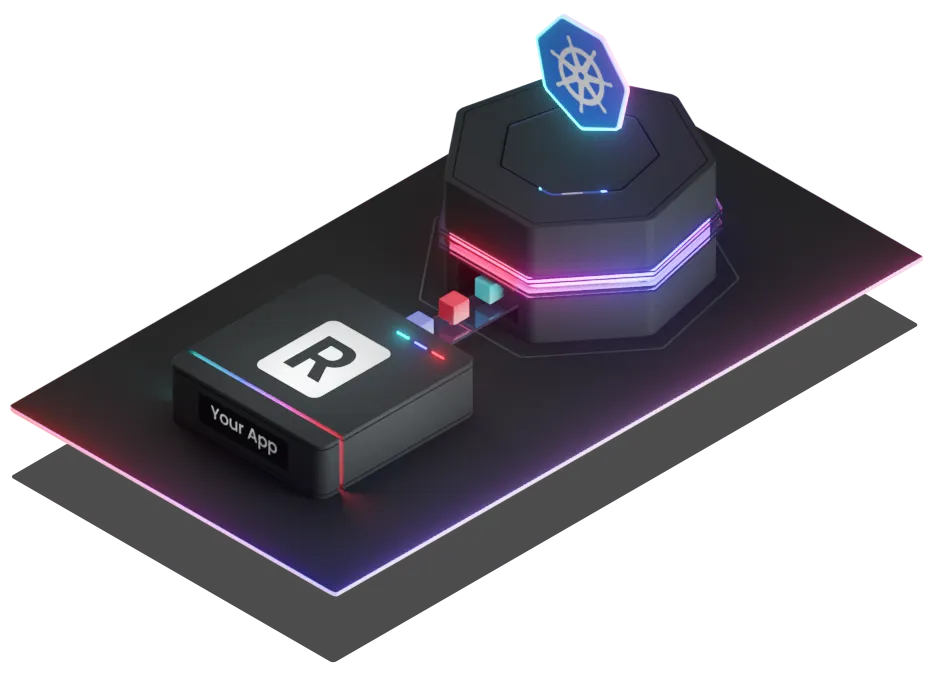 A vendor's app being installed on K8s