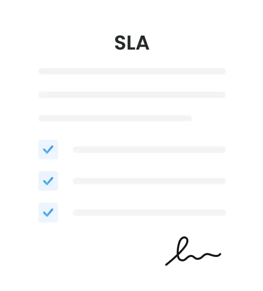 A completed SLA