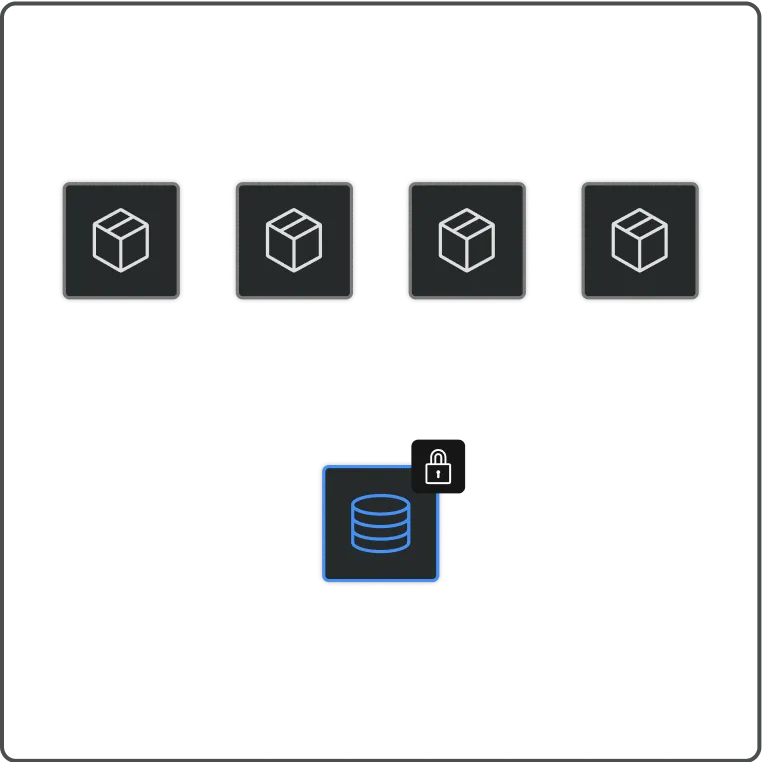data going out to different places