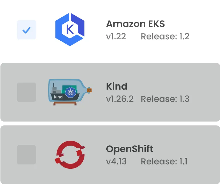 amazon is the only environment enabled