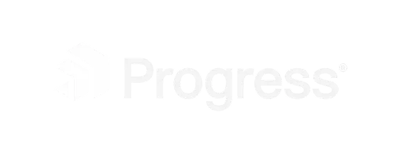 progress logo in black and white