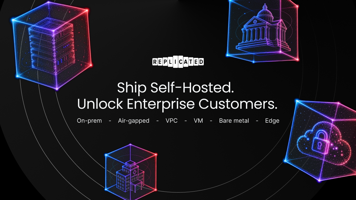 Replicated logo