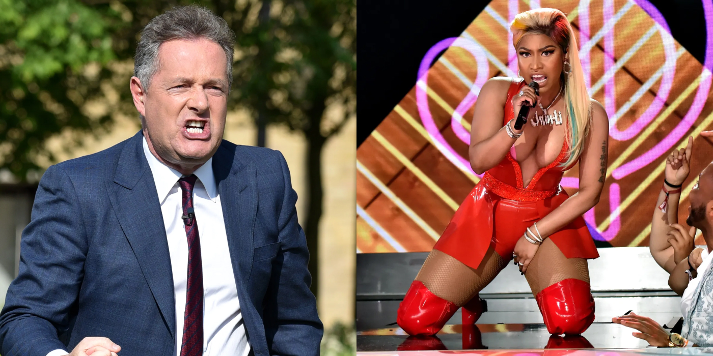 Nicki Minaj Likes Tweets Defending Her from Piers Morgan who Called Her the "Rudest Little Madam"