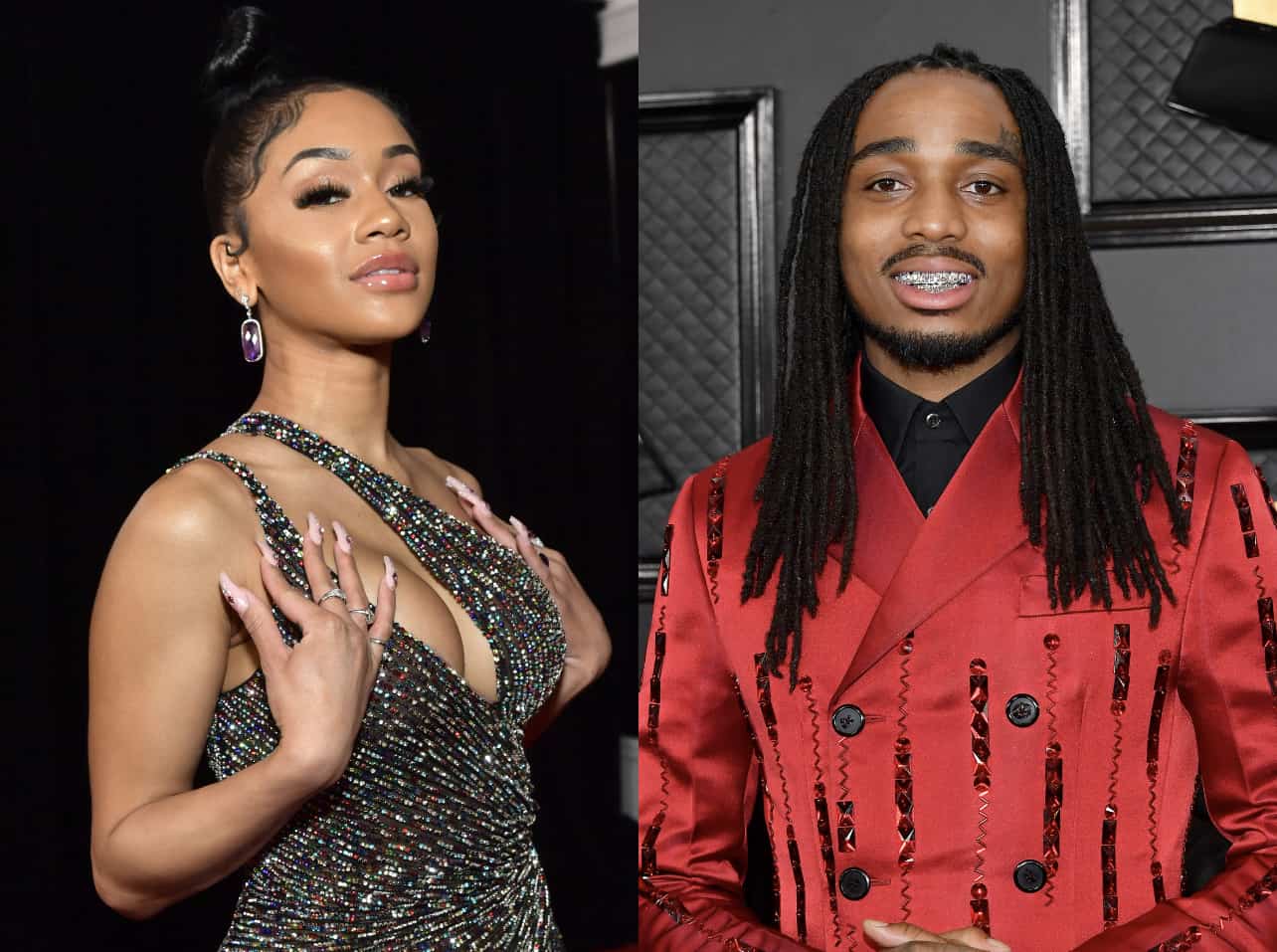 Quavo and Saweetie's Elevator Altercation Caught On CCTV