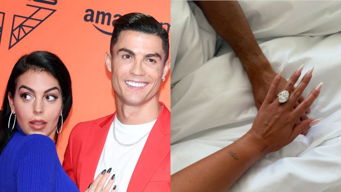 GEORGINA RODRIGUEZ ANNOUNCES ENGAGEMENT TO CRISTIANO RONALDO