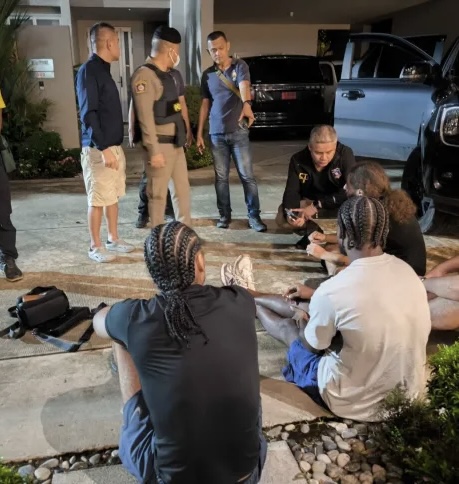 FOUR BRITS ARRESTED AFTER THAILAND ROBBERY WITH ONE SUSPECT NAMED AS ...