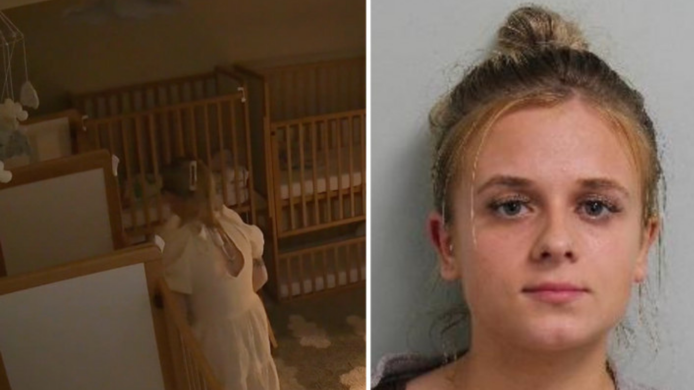 22 YEAR OLD NURSERY WORKER SENTENCED TO EIGHT YEARS FOR ABUSING 21 BABIES