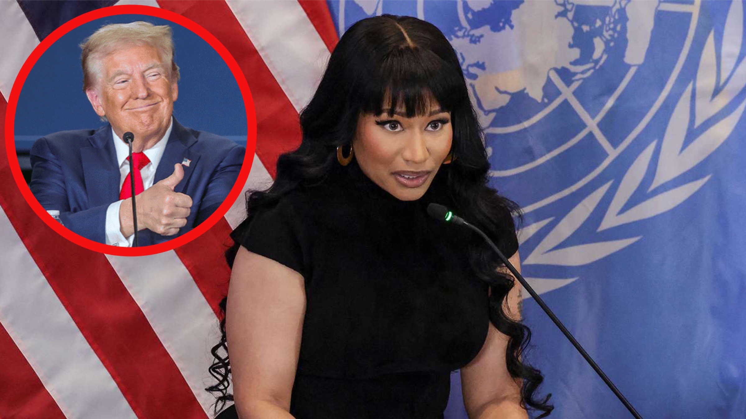 NICKI MINAJ CALLS OUT REPORTED ATTACKS AGAINST CHRISTIANS IN NIGERIA AT THE UNITED NATIONS