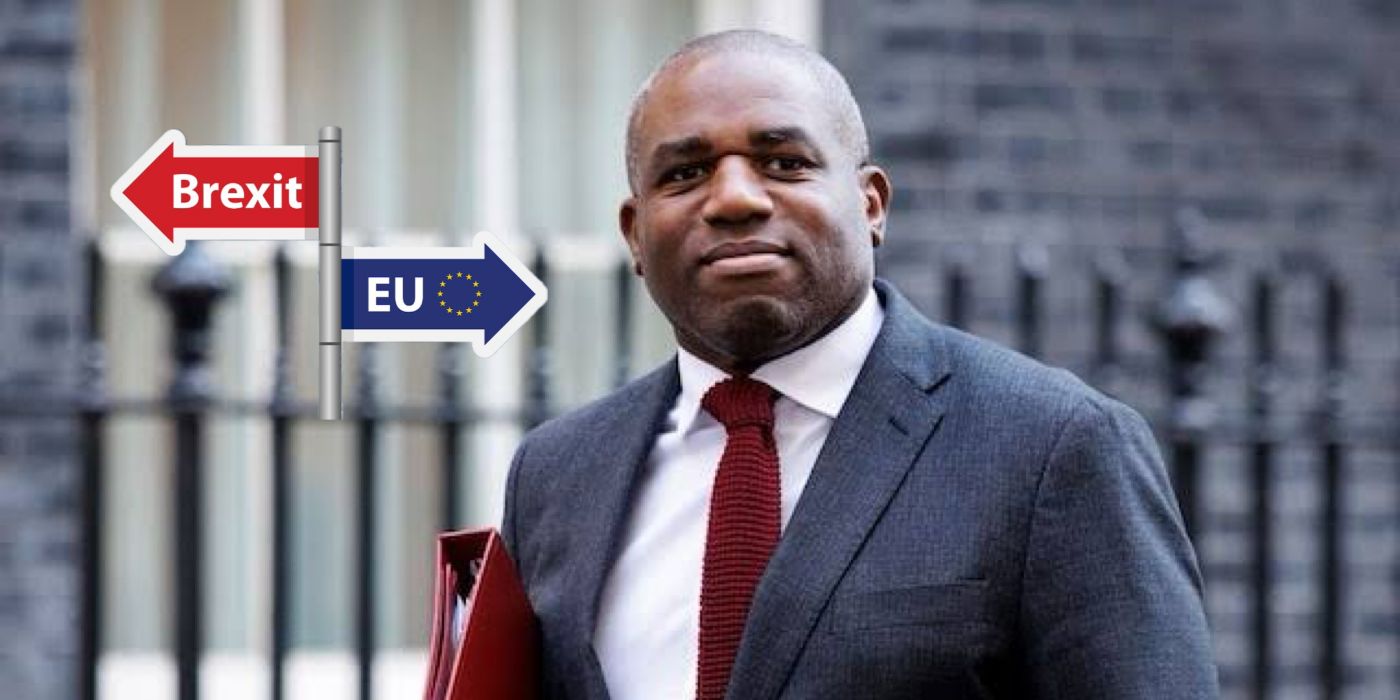 DAVID LAMMY WON'T RULE OUT BREXIT REVERSAL, SAYS REJOINING EU COULD BOOST UK GROWTH