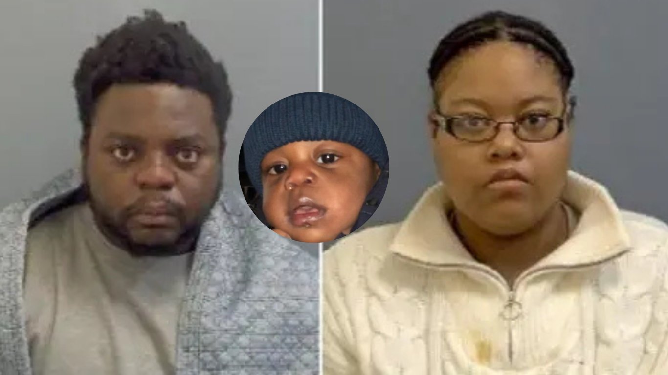 MOTHER AND FATHER FOUND GUILTY OF KILLING THEIR EIGHT MONTH OLD SON AFTER INFLICTING 80 INJURIES