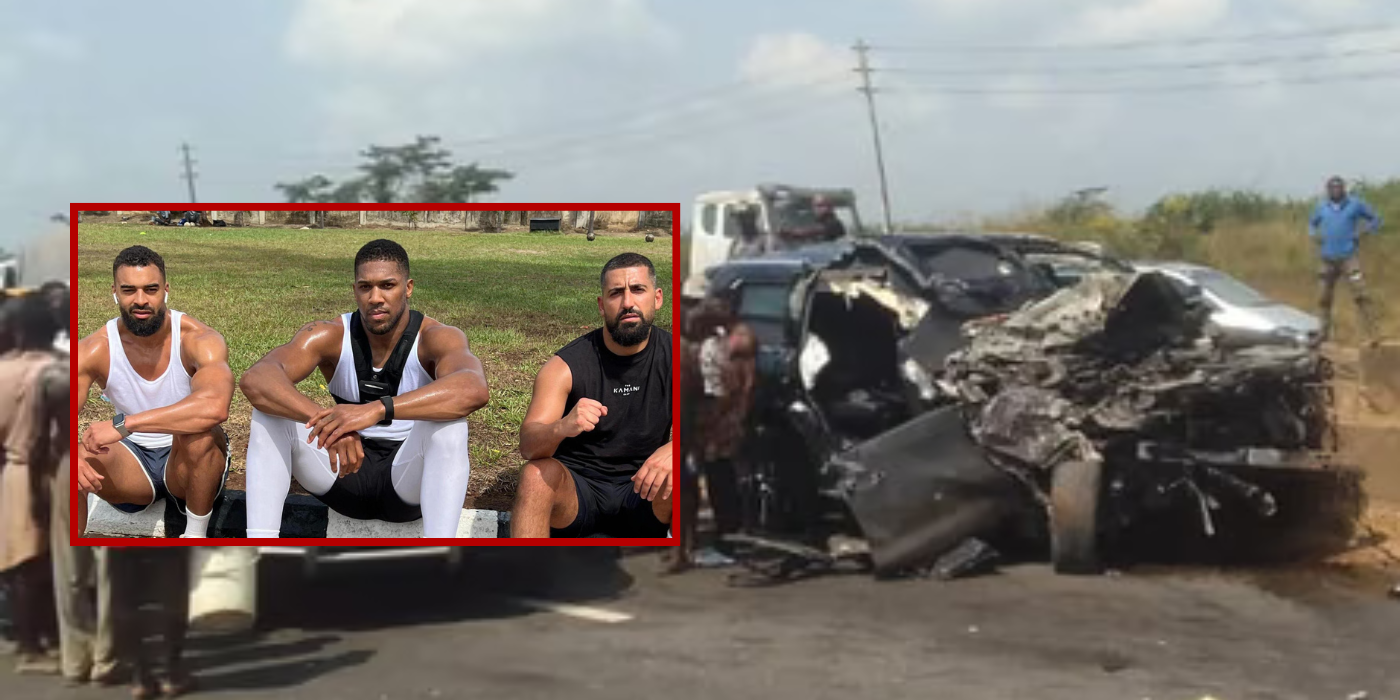 ANTHONY JOSHUA’S DRIVER CHARGED OVER NIGERIA CRASH THAT KILLED TWO