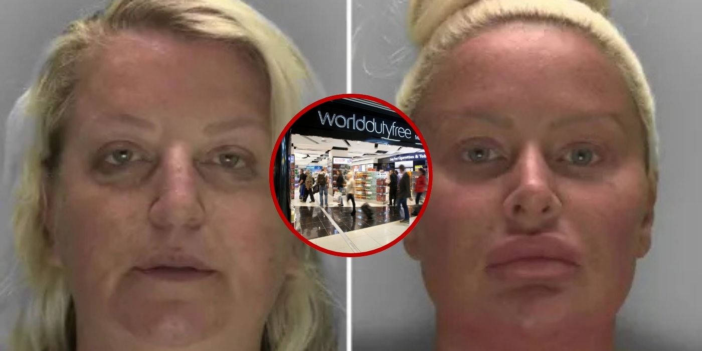 SISTERS JAILED FOR TWO AND A HALF YEARS AND ORDERED TO REPAY £220,000 AFTER STEALING FROM GATWICK DUTY FREE