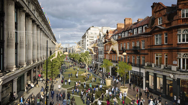 Proposed development for Oxford Street